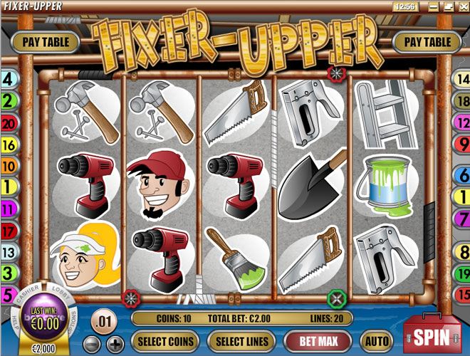 Fixer Upper Video Slot