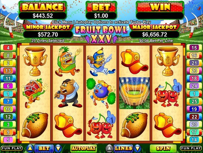 Fruit Bowl Video Slot